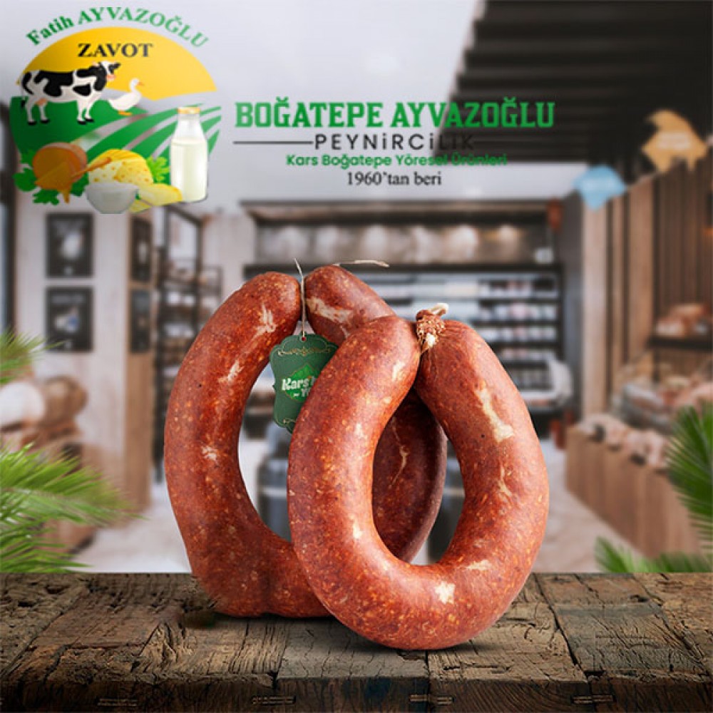 Kars Kasap Dana Sucuk ( 500 Gr)