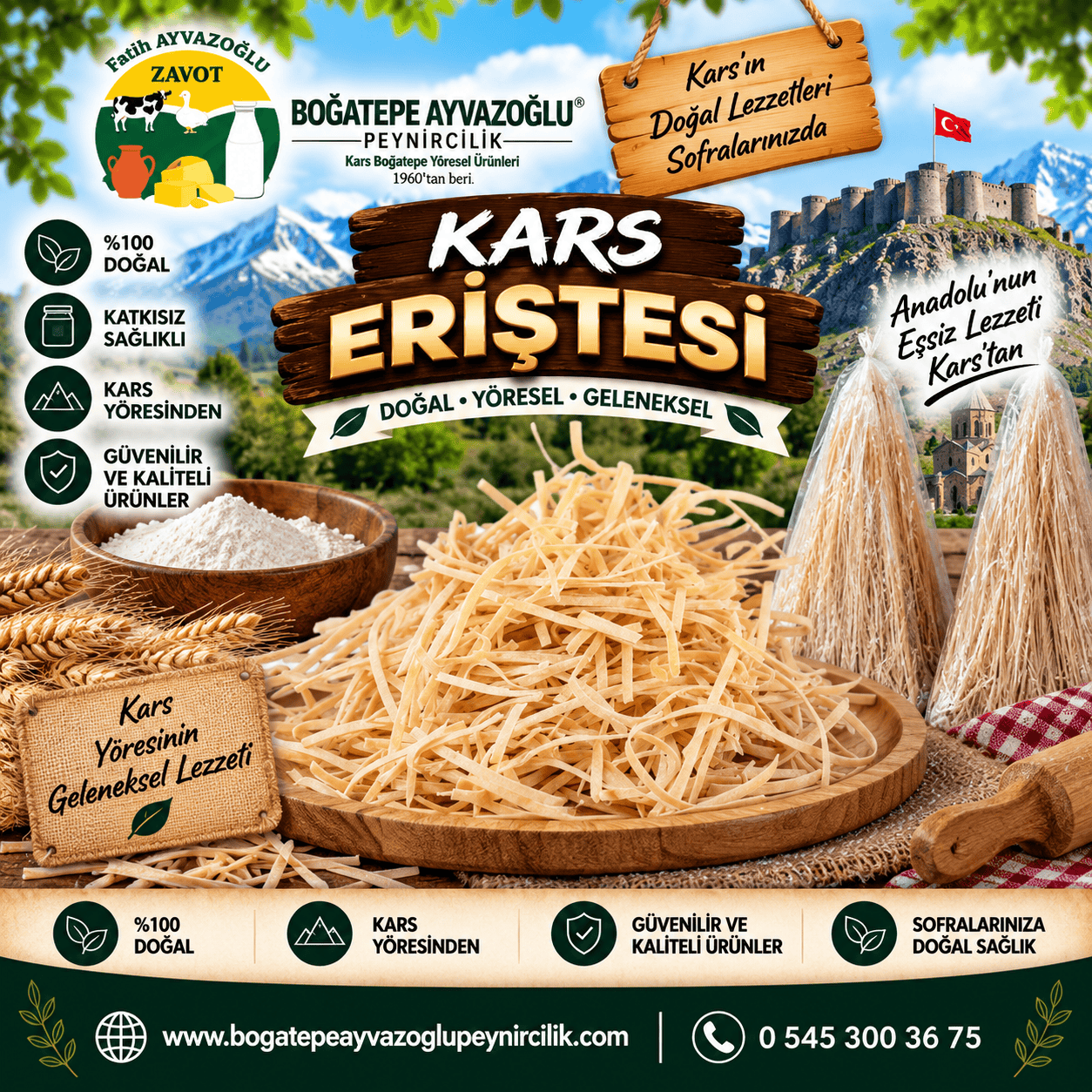 Kars Eriştesi 1 Kg